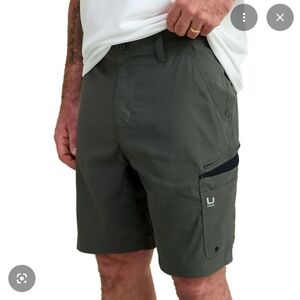 NWT Huk Mens Icon Shorts In Volcanic Ash